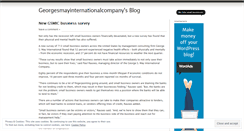 Desktop Screenshot of georgesmayinternationalcompany.wordpress.com