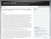 Tablet Screenshot of filosofiaaplicada.wordpress.com