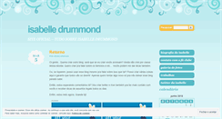 Desktop Screenshot of isadrummond.wordpress.com