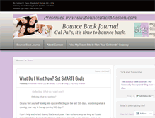 Tablet Screenshot of bouncebackjournal.wordpress.com
