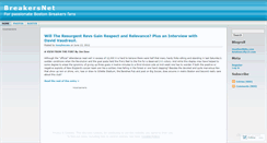 Desktop Screenshot of breakersnet.wordpress.com