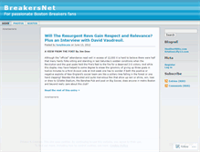 Tablet Screenshot of breakersnet.wordpress.com