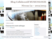 Tablet Screenshot of musicologieparis8jcn.wordpress.com