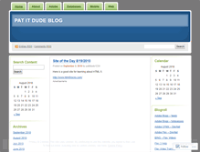 Tablet Screenshot of patitdude1234.wordpress.com