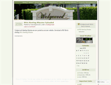 Tablet Screenshot of hoawedgewood1.wordpress.com