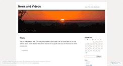 Desktop Screenshot of newsnvids.wordpress.com