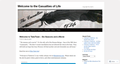 Desktop Screenshot of casualtiesoflife.wordpress.com