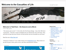 Tablet Screenshot of casualtiesoflife.wordpress.com