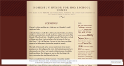 Desktop Screenshot of musingsofahomeschoolmom.wordpress.com