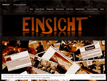 Tablet Screenshot of einsichtig.wordpress.com