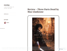 Tablet Screenshot of nonday.wordpress.com