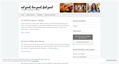 Desktop Screenshot of eatgoodlivegoodfeelgood.wordpress.com