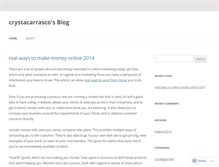 Tablet Screenshot of crystacarrasco.wordpress.com