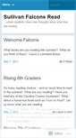 Mobile Screenshot of falconsread.wordpress.com