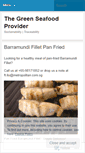 Mobile Screenshot of greenseafood.wordpress.com