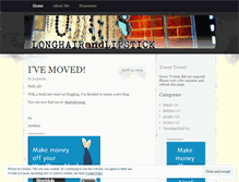 Tablet Screenshot of longhairandlipstick.wordpress.com