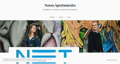 Desktop Screenshot of nossoapertamento.wordpress.com
