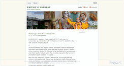 Desktop Screenshot of kripalujimaharaj.wordpress.com