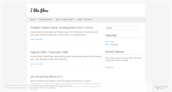 Desktop Screenshot of ilfilms.wordpress.com