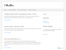 Tablet Screenshot of ilfilms.wordpress.com