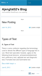 Mobile Screenshot of ajengfat32.wordpress.com