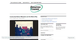 Desktop Screenshot of donationxchange.wordpress.com
