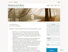 Tablet Screenshot of devitacute.wordpress.com