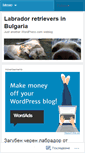 Mobile Screenshot of bglabradors.wordpress.com