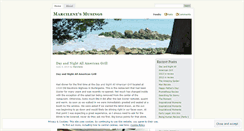 Desktop Screenshot of marcilenesmusings.wordpress.com
