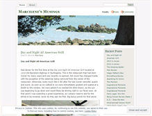 Tablet Screenshot of marcilenesmusings.wordpress.com