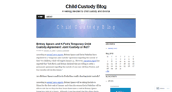 Desktop Screenshot of childcustody.wordpress.com