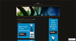 Desktop Screenshot of casdepati.wordpress.com