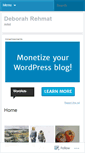 Mobile Screenshot of deborahrehmat.wordpress.com