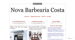 Desktop Screenshot of barbeariacosta.wordpress.com