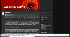 Desktop Screenshot of called43.wordpress.com