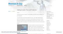 Desktop Screenshot of mormonandgay.wordpress.com