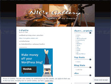 Tablet Screenshot of nicsgallery.wordpress.com