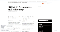 Desktop Screenshot of preventstillbirth.wordpress.com