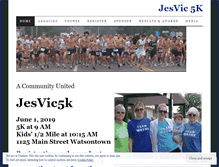 Tablet Screenshot of jesvic5k.wordpress.com