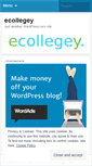 Mobile Screenshot of ecollegey.wordpress.com