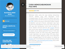 Tablet Screenshot of kupihitam.wordpress.com