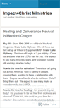 Mobile Screenshot of impact4christ.wordpress.com