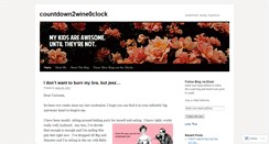 Desktop Screenshot of countdown2wine0clock.wordpress.com