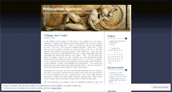 Desktop Screenshot of philagon.wordpress.com