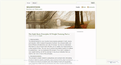 Desktop Screenshot of mojifitness.wordpress.com