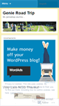 Mobile Screenshot of genieroadtrip.wordpress.com