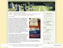 Tablet Screenshot of genieroadtrip.wordpress.com