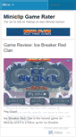 Mobile Screenshot of minicliprating.wordpress.com