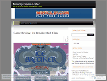 Tablet Screenshot of minicliprating.wordpress.com