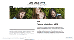 Desktop Screenshot of lakegrovemops.wordpress.com